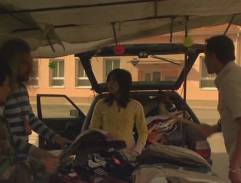 V Mouřínově na návsi