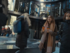 Eva cestou do práce