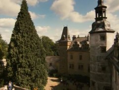 nádvorie hradu kráľa Bedřicha