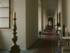 chodba na zámku kráľa Leopolda