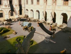 pohľad na nádvorie