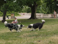 Rapl a Agáta v parku