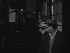 Dřevěné schodiště na zámku Blatná