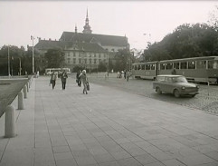 Pohled na kostel sv. Tomáše