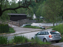 Krytá dřevěná lávka Rechle