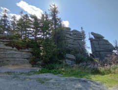 Pád z vyhlídky Dreisesselfelsen