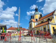 Náměstí v Chlumu u Třeboně