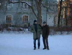 Vašátko a Horác v parku