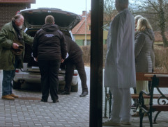 Rakev se školníkem Málkem