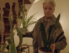 Učitelka odnáší květiny