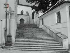 Schodiště ke kostelu