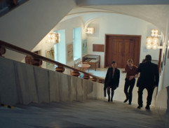 Schodiště na ministerstvu kultury