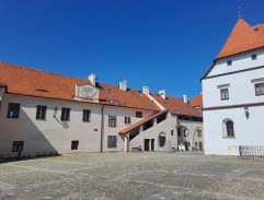 Nádvoří hradu ve Strakonicích