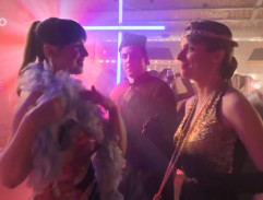 Párty v baru Stratosféra