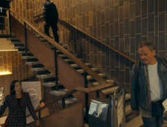 Schodiště v budově policie