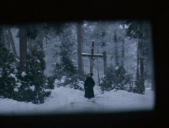 Anna Doušová u kříže