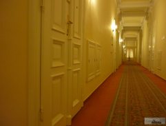 hotelová chodba