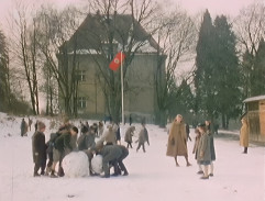 Stavění sněhuláka