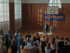 Předávání vysvědčení