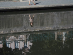 Odraz na hladině Labe