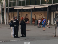 pred železničnou stanicou