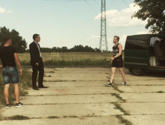 Dodávka u rozcestí