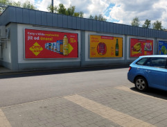 Supermarket přední část