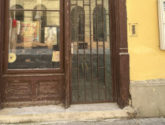 Ludvík vychází z obchůdku