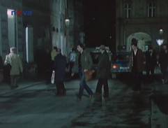 ulica pred predajňou textilu