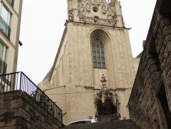 Lydie a Václav u vídeňského kostela