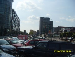 před konečnou tramvaje