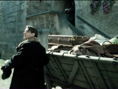 Nádvoří hradu v Litvě