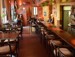 v luxusnej reštaurácií