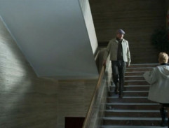 Schodiště v budově TV