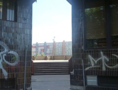 Schodiště na sídlišti