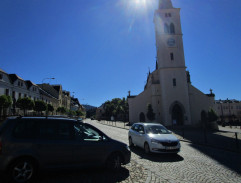 námestie v Kašperských Horách