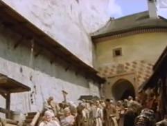 nádvorie s derešou