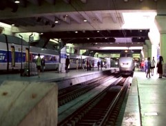 Příjezd na nádraží