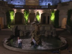 Koupání ve fontáně