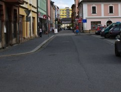 na námestí v Děčíně