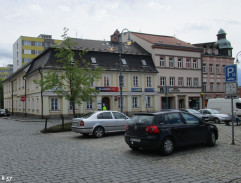 námestie v Děčíne