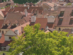 Zasněžené střechy