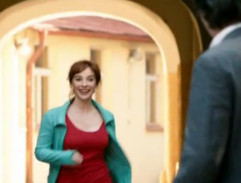 Před tanečním studiem