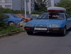 příjezd před dům