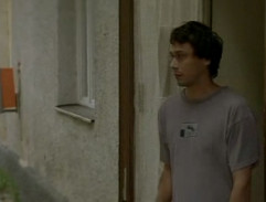 Učitel před hospodou