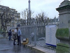 Na mostě v Paříži