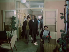 chodba pri vrátnici ubytovne