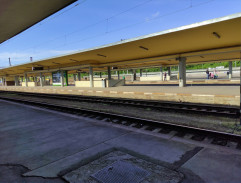 východ na nástupište