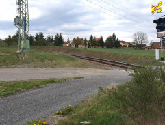 železničný prejazd v Plánici