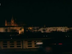 večerná panoráma Hradčian